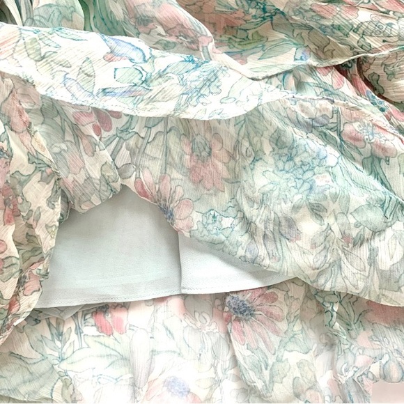 NWT LoveShackFancy Carrillo Asymetric Shirred Dress - Picture 14 of 16